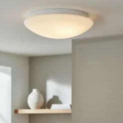 Abby plafond baderomslampe IP44 23cm hvit