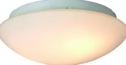 Abby plafond baderomslampe IP44 23cm hvit