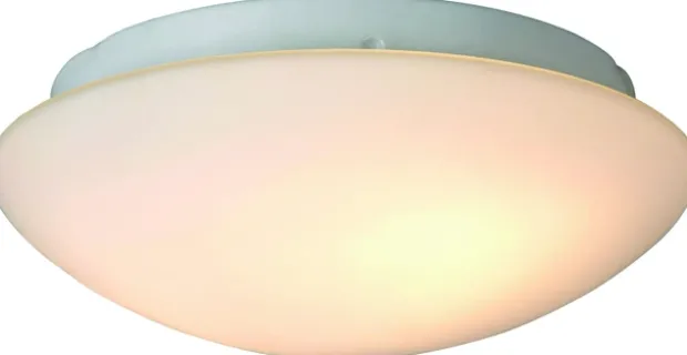 Abby plafond baderomslampe IP44 23cm hvit