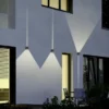 Adaja LED utelampe vegg IP54 8cm grå