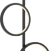 Alias Circle LED vegglampe 107cm sort