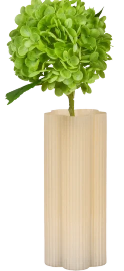 Alina vase 27cm gul
