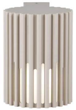 Alstra utelampe vegg 1lys IP65 16,3cm beige