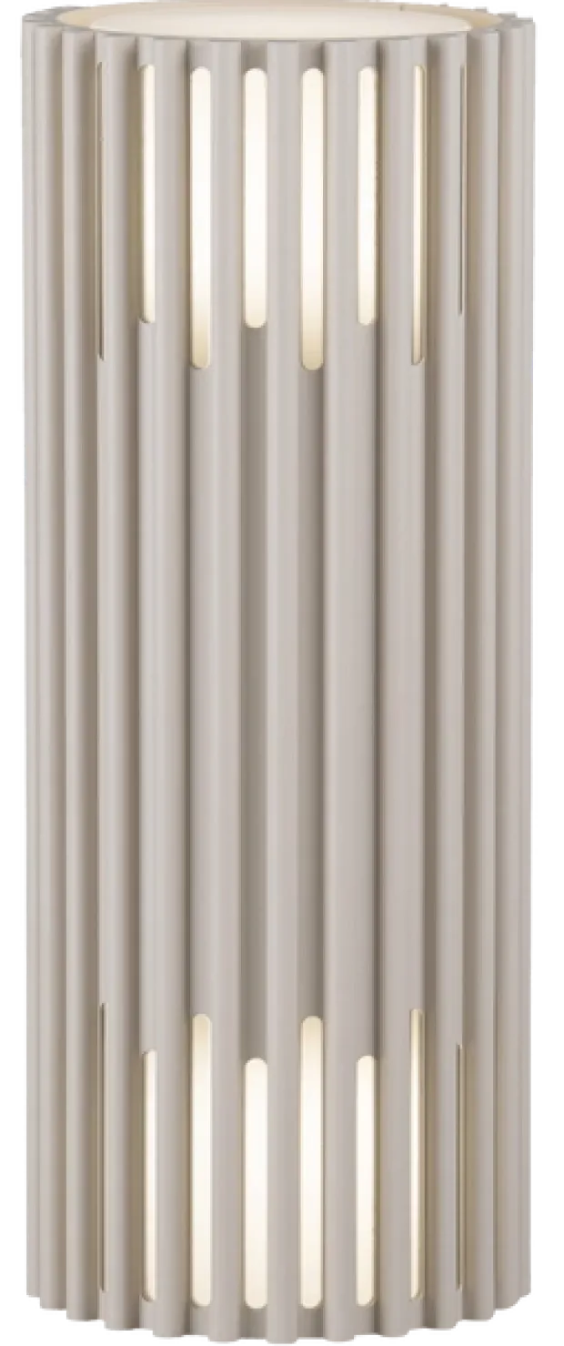Alstra utelampe vegg 2lys IP65 30,5cm beige