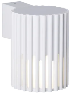 Alstra utelampe vegg 1lys IP65 16,3cm hvit
