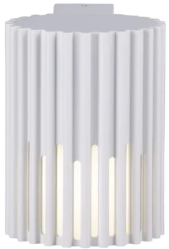 Alstra utelampe vegg 1lys IP65 16,3cm hvit