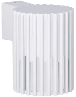 Alstra utelampe vegg 1lys IP65 16,3cm hvit