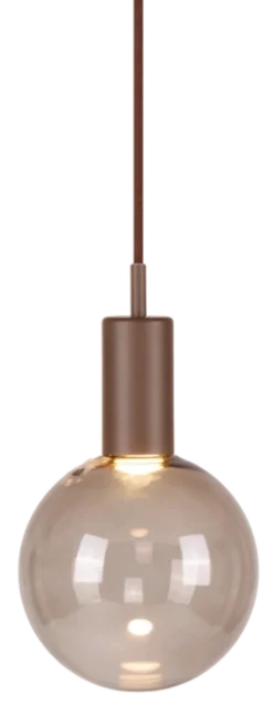 Alva pendel 4,5cm brun