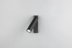 Ambala LED leselampe vegg 1lys 17cm sort
