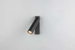 Ambala LED leselampe vegg 1lys 17cm sort