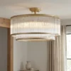 Archie plafond taklampe 51cm gull/klar