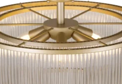 Archie plafond taklampe 51cm gull/klar
