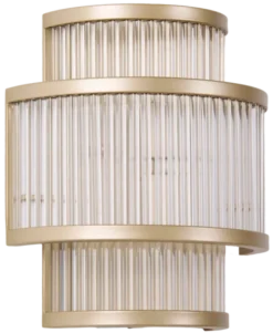 Archie vegglampe 21cm gull