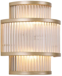 Archie vegglampe 21cm gull