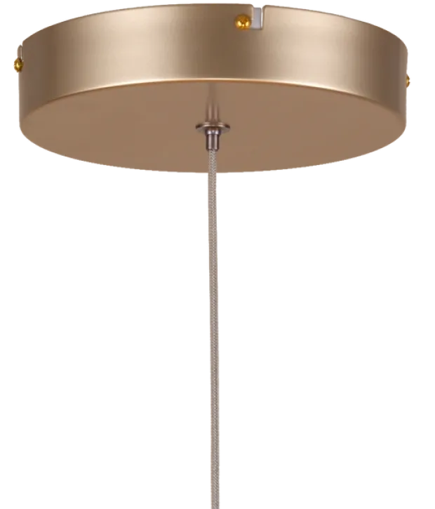 Aria taklampe 7lys 60cm gull