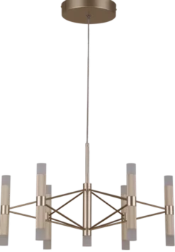 Aria taklampe 7lys 60cm gull