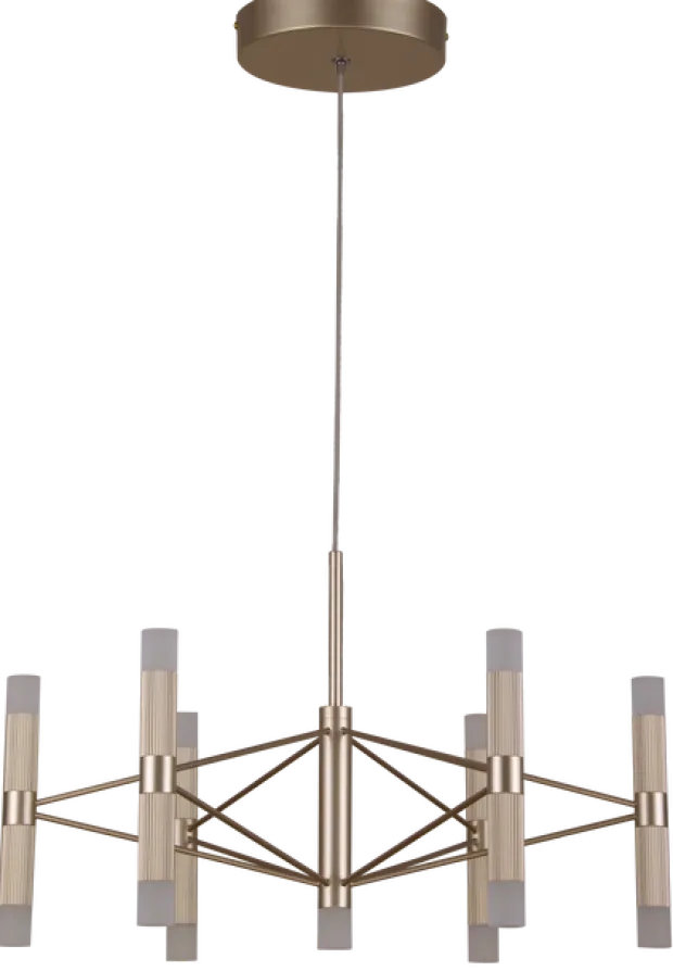 Aria taklampe 7lys 60cm gull