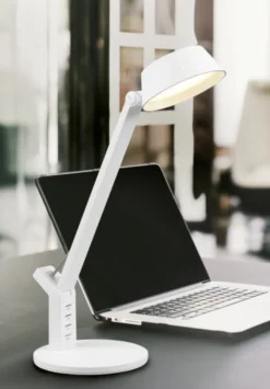 Ava LED skrivebordslampe 40cm hvit