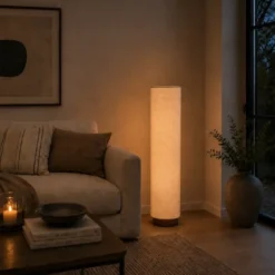 Axo LED gulvlampe 100cm beige