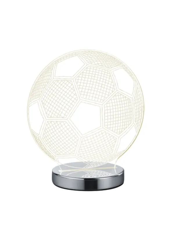 Ball LED bordlampe 22cm klar