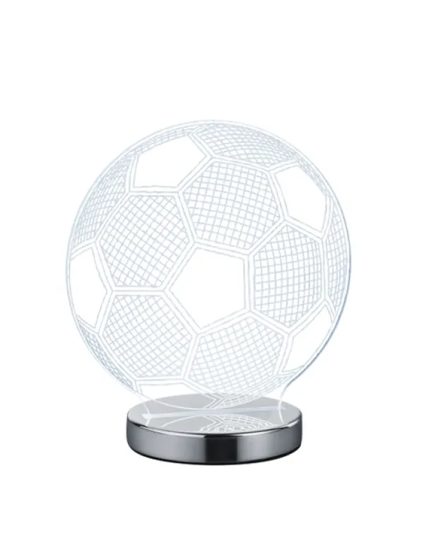 Ball LED bordlampe 22cm klar