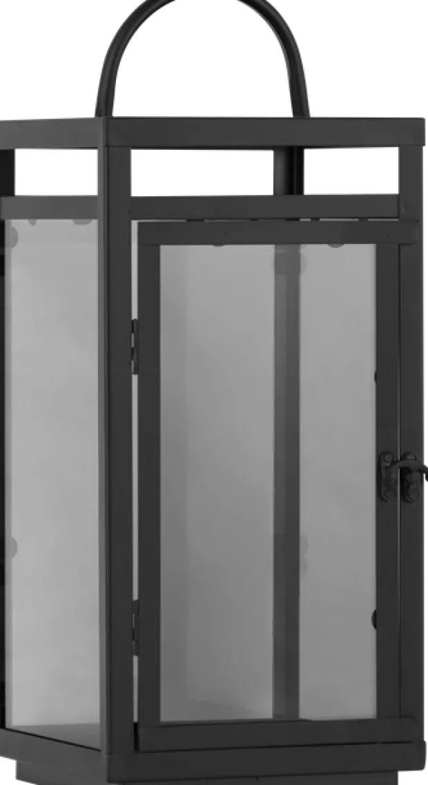 Bergen lykt 45cm sort