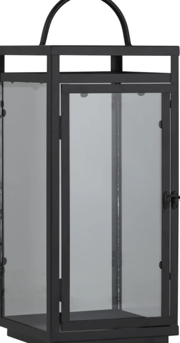 Bergen lykt 54cm sort
