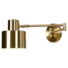 Beros leselampe vegg 16cm messing