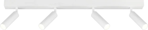 Bino LED skinne 4lys 80cm hvit