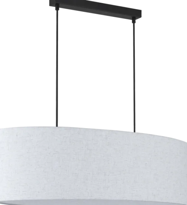 Blefjell oval taklampe 80cm beige