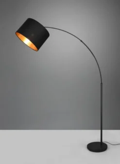 Bolivia gulvlampe 170cm sort