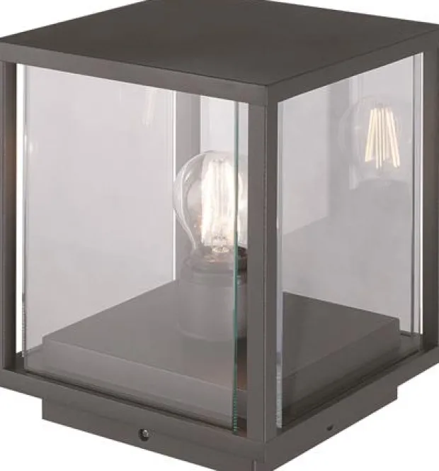 Bore Mark III utelampe stolpe IP54 24,5cm grå