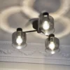 Bowl plafond taklampe 50cm smoke