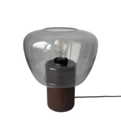 Bris bordlampe 25cm brun