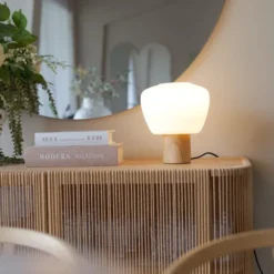 Bris bordlampe 25cm natur