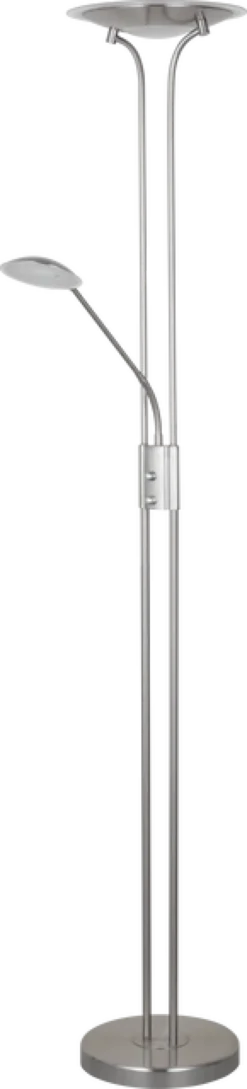 Bristol LED uplight 2lys 180cm stål