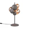Bubble bordlampe 50cm sort