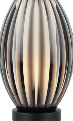 Calamaris II bordlampe 29cm smoke
