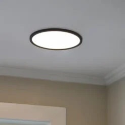 Cally LED plafond baderomslampe IP44 24cm sort