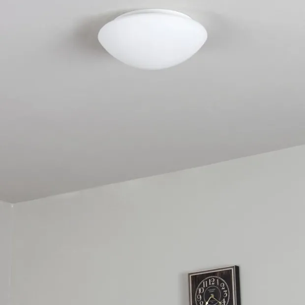 Cam plafond baderomslampe IP44 30cm hvit