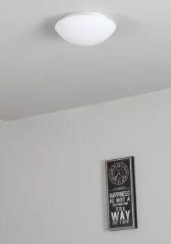 Cam plafond baderomslampe IP44 30cm hvit