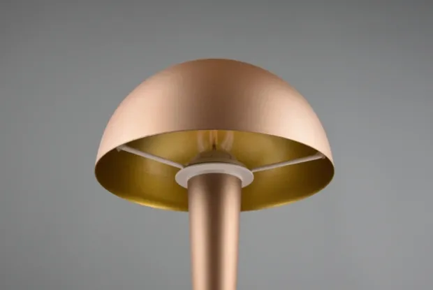 Canaria bordlampe 26,5cm brun