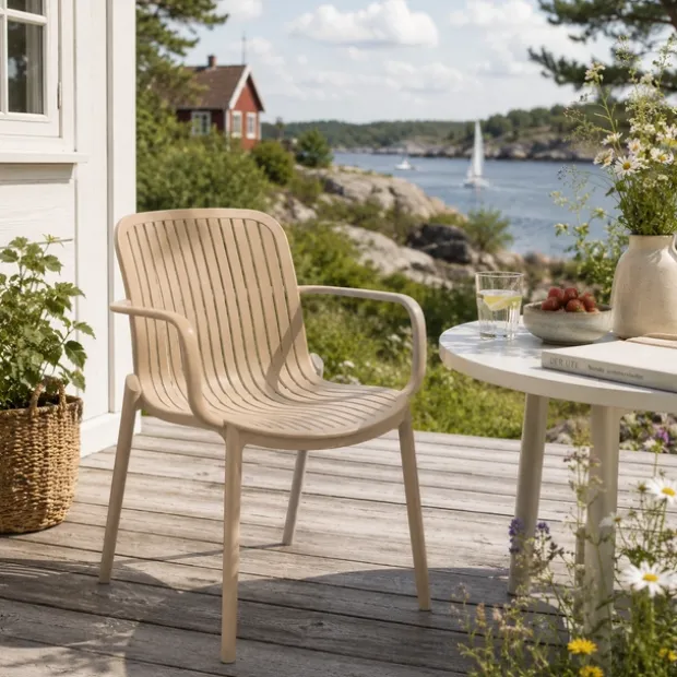 Capri stol beige