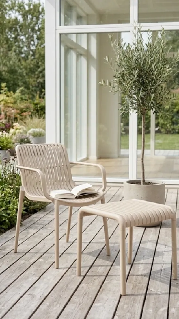 Capri stol beige