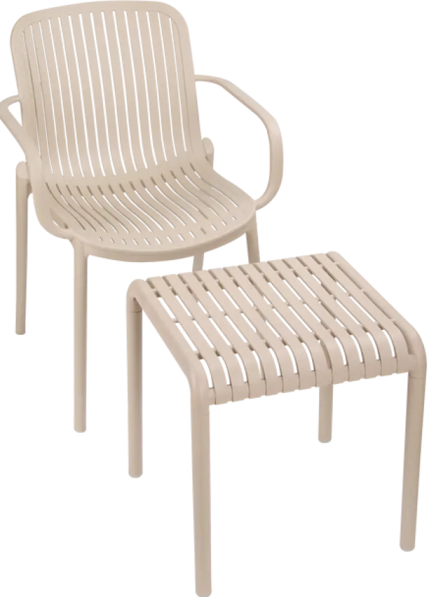 Capri stol beige