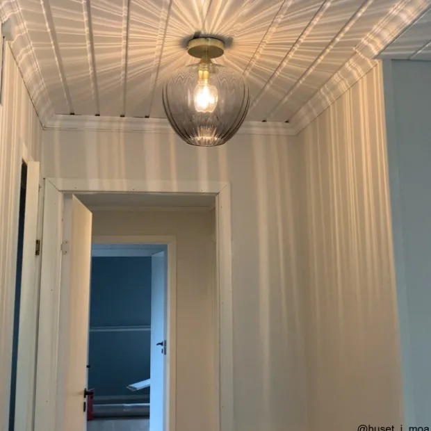 Carmen plafond taklampe 29cm smoke