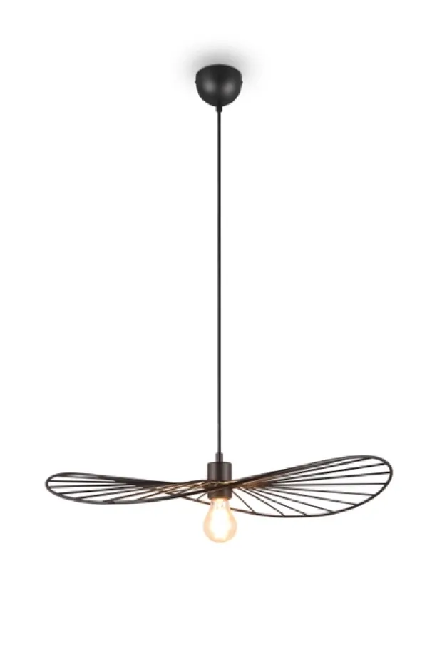 Chapeau taklampe 60cm sort