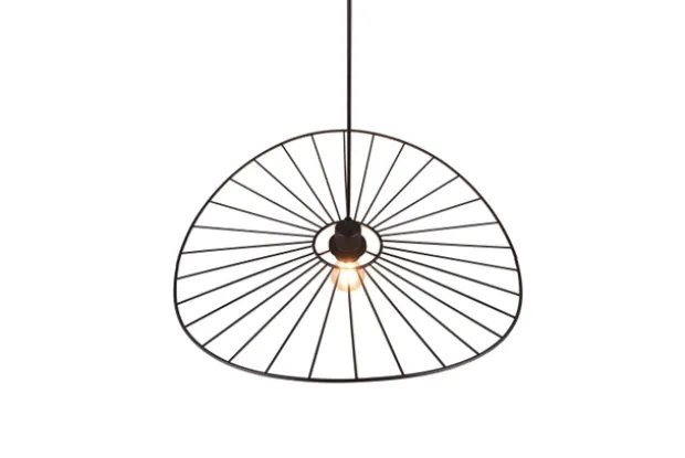 Chapeau taklampe 60cm sort