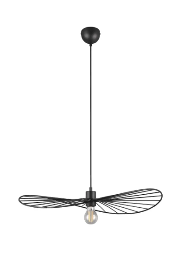 Chapeau taklampe 60cm sort