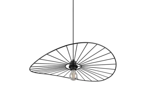 Chapeau taklampe 60cm sort